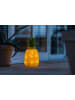 Konstsmide Lampa dekoracyjna LED "Pineapple" w kolorze żółtym - wys. 26 x Ø 11 cm