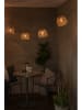 Konstsmide 5er-Set: Lampenschirme für Lichterketten in Beige - (H)8 x Ø 20 cm