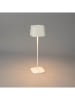 Konstsmide LED-Tischleuchte "Capri" in Weiß - (H)36 x Ø 10 cm