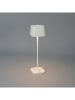 Konstsmide LED-Tischleuchte "Capri" in Weiß - (H)36 x Ø 10 cm