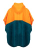 Trollkids Badeponcho "Kvalvika" in Orange/ Grün