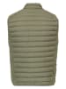 CASAMODA Doorgestikte bodywarmer kaki