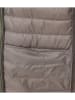 CASAMODA Doorgestikte bodywarmer kaki