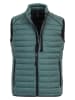 CASAMODA Doorgestikte bodywarmer turquoise