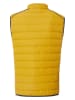 CASAMODA Doorgestikte bodywarmer geel
