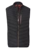 CASAMODA Doorgestikte bodywarmer zwart