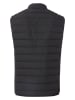 CASAMODA Doorgestikte bodywarmer zwart