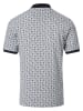 CASAMODA Poloshirt wit/zwart/blauw