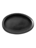 Rosenthal Servierplatte "Junto" in Schwarz - (B)33 x (H)22 cm
