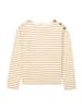 Garcia Pullover in Weiß/ Beige