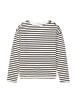 Garcia Pullover in Weiß/ Schwarz