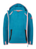 Trollkids Fleece vest "Sandefjord" blauw/lichtroze