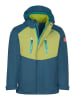 Trollkids Functionele jas "Bryggen" blauw/groen