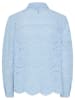 Pieces Bluse "Vilde" in Hellblau