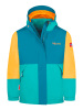 Trollkids Functionele jas "Kjerak" blauw/geel