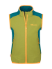 Trollkids Functionele bodywarmer "Balestrand" kaki/blauw/oranje
