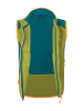 Trollkids Funktionsweste "Balestrand" in Khaki/ Blau/ Orange