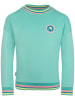 Trollkids Sweatshirt "Senja" in Türkis