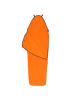 Trollkids Schlafsack "Femund" in Grün/ Orange/ Dunkelblau
