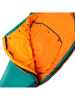Trollkids Schlafsack "Femund" in Grün/ Orange/ Dunkelblau