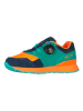 Trollkids Sneakers "Kristiansand" in Grün/ Orange/ Dunkelblau