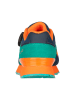 Trollkids Sneakers "Kristiansand" in Grün/ Orange/ Dunkelblau