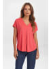 NÜMPH Blouse koraalrood