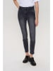 NÜMPH Dżinsy - Skinny fit - w kolorze antracytowym