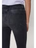NÜMPH Dżinsy - Skinny fit - w kolorze antracytowym