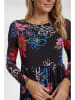 NÜMPH Kleid in Schwarz/ Bunt