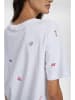 NÜMPH Shirt in Weiß/ Bunt