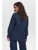 NÜMPH Jeans-Hemd in Dunkelblau