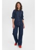 NÜMPH Jeans-Hemd in Dunkelblau