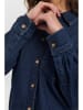 NÜMPH Jeans-Hemd in Dunkelblau