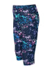 lovetti Capri-Leggings in Dunkelblau/ Bunt