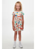 lovetti Kleid in Grau/ Bunt