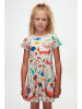 lovetti Kleid in Grau/ Bunt