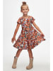 lovetti Kleid in Hellbraun/ Bunt