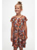lovetti Kleid in Hellbraun/ Bunt