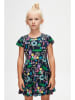 lovetti Kleid in Dunkelblau/ Bunt