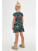 lovetti Jurk donkerblauw/meerkleurig