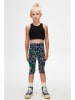 lovetti Caprilegging zwart/meerkleurig