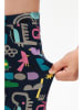 lovetti Caprilegging zwart/meerkleurig