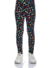 lovetti Legginsy w kolorze czarnym ze wzorem