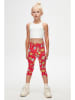 lovetti Capri-Leggings in Rot/ Bunt