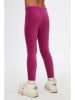 lovetti Legginsy w kolorze ciemnofioletowym