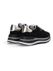 Liu Jo Sneakers zwart/zilverkleurig