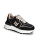 Liu Jo Sneakers zwart/roségoudkleurig