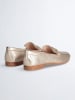 Liu Jo Leder-Mokassins in Gold