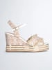 Liu Jo Keilsandaletten in Beige